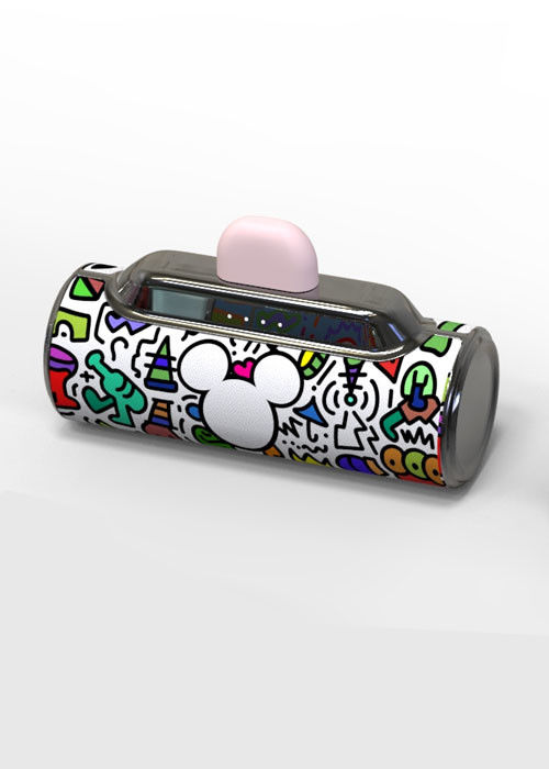 Pocket Type Leather Power Bank 5000mAh Meer dan 300 keer levensduur