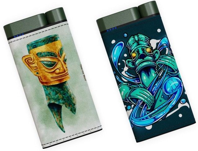 ODM Metal Powerbank 10000MAH 5V 2A Powerbank Zwart Kleur