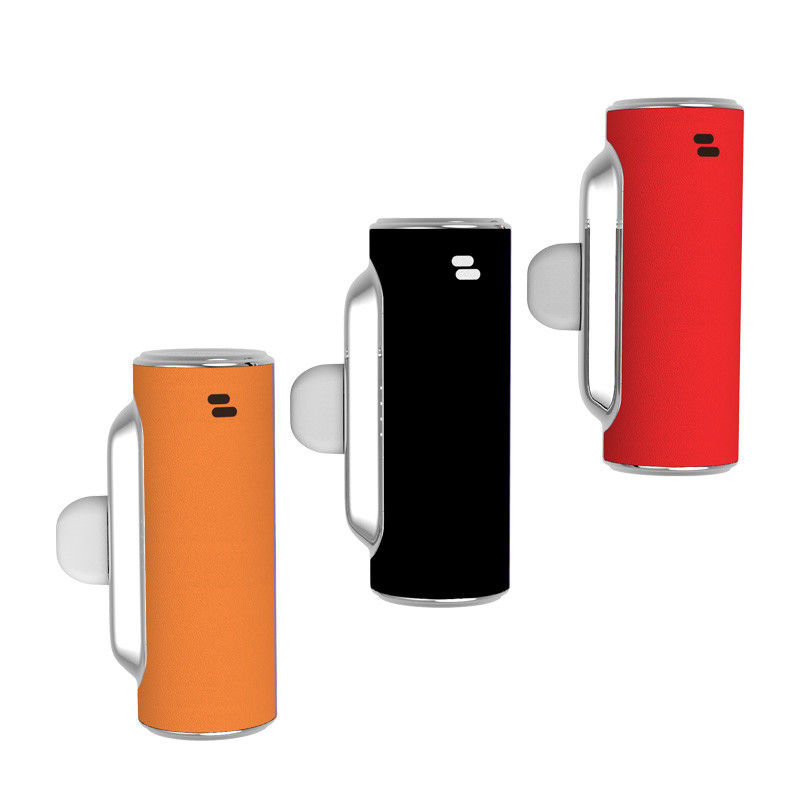 Lithium Ion Polymer Leather Power Bank Mini Size Ingebouwde Type-C Connector
