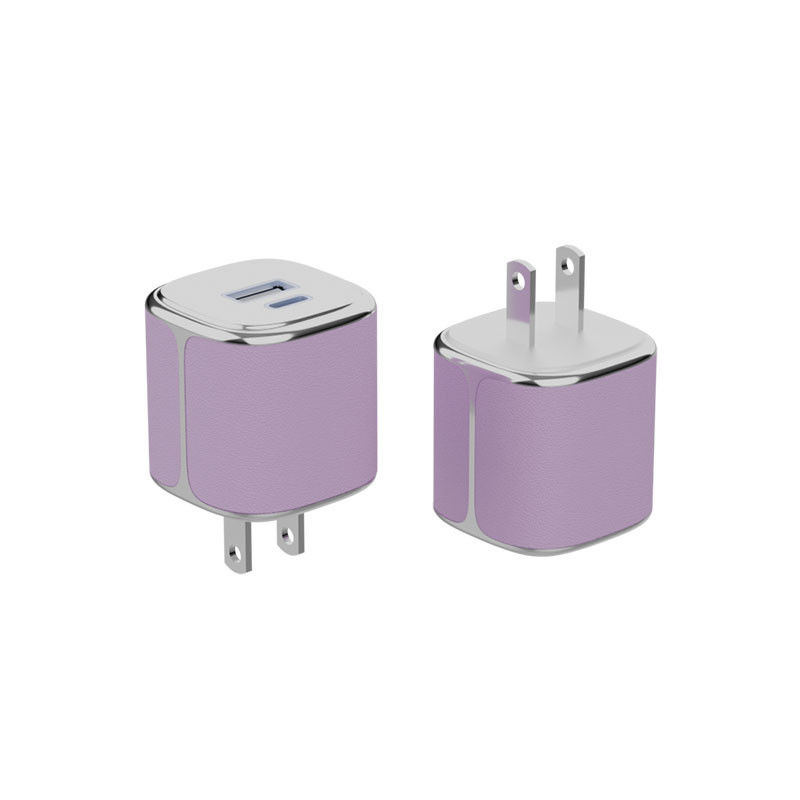 GaN Type C Wandlader PD 35W Dual USB C Wandlader Met Elektro Plaat