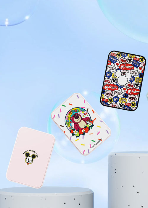 Magnetische draadloze stroombank 5000 MAh PD20W Spiegelfilm Mini Pocket Power Bank
